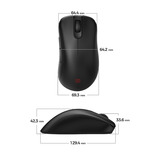 Zowie EC1-DW, Ratones para gaming negro