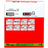 fischer EasyHook Lazo DuoPower 6x30, Pasador blanco