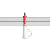 fischer EasyHook Lazo DuoPower 6x30, Pasador blanco