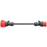 go-e Adaptador para Gemini flex 22 kW, CEE rojo trifásico 32A > CEE rojo 16A negro