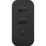 ASUS 90XB08FN-BPW000, Adaptador negro
