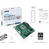 ASUS PRO Q870M-C-CSM Intel Q870 LGA 1851 (Socket V1) micro ATX, Placa base Intel, LGA 1851 (Socket V1), Intel Core Ultra (Series 2), DDR5-SDRAM, 256 GB, DIMM