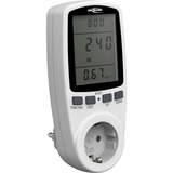 Ansmann Medidor de consumo de energía / potencia APM2, Instrumento de medición blanco