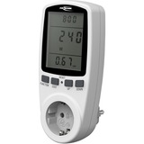 Ansmann Medidor de consumo de energía / potencia APM2, Instrumento de medición blanco