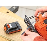 BLACK+DECKER BDCJS18N power jigsaws, Sierra de calar naranja/Negro, Negro, Naranja, 45°, 5,5 cm, 1,9 cm, 8 mm, 2 cm