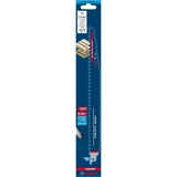 Bosch 2 608 900 406 hoja de sierra de calar, de sierra de marquetería y de sierra recíproca Hoja para sierra recíproca Carburo Hoja para sierra recíproca, Madera, Carburo, Azul, 25 cm, 8 mm