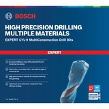 Bosch Broca MultiConstruction CYL-9 EXPERT, Ø 4mm, 10 piezas, Taladro 