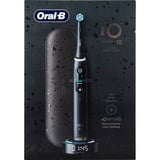 Braun iO iO10 Adulto Cepillo dental giratorio Negro, Cepillo de dientes eléctrico negro, Adulto, Cepillo dental giratorio, Cuidados diarios, Cuidado de las encías, Intenso, Sensible, Super sensitive, Tongue care,..., Negro, Cosmic Black, Negro