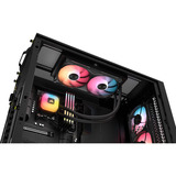 Corsair NAUTILUS II 240 RS ARGB Refrigerador líquido para CPU, Refrigeración por agua negro