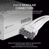 Corsair RM850e White Generalmente reacondicionado, Fuente de alimentación de PC blanco