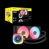 Corsair iCUE LINK TITAN 240 RX LCD RGB Reacondicionado, Refrigeración por agua negro