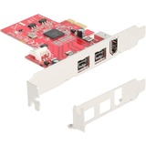 DeLOCK PCIe x1 > 2x FireWire 800 + 1x FireWire 400, Tarjeta de interfaz 