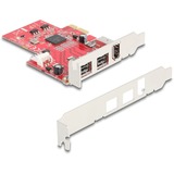 DeLOCK PCIe x1 > 2x FireWire 800 + 1x FireWire 400, Tarjeta de interfaz 