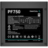 DeepCool PF750 750W, Fuente de alimentación de PC negro