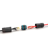 Digitus Acoplador de conexión exterior CAT.6A, IP68, RJ-45, Embrague negro