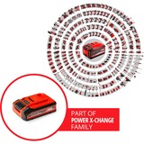 EINHELL Batería Power-X-Change Plus 18 Voltios 4,0 Ah rojo/Negro