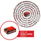 EINHELL Batería Power-X-Change Plus 18 Voltios 4,0 Ah rojo/Negro