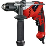 EINHELL RT-ID 65 Sin llave 2,1 kg, Taladradora de impacto rojo/Negro, Sin llave, 2,5 cm, 1 cm, 1,3 cm, 3000 RPM, 48000 ppm