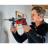 EINHELL RT-ID 65 Sin llave 2,1 kg, Taladradora de impacto rojo/Negro, Sin llave, 2,5 cm, 1 cm, 1,3 cm, 3000 RPM, 48000 ppm