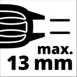 EINHELL TC-ID 1000 E Kit, Taladradora de impacto rojo/Negro