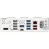 GIGABYTE B850 AORUS ELITE WIFI7 ICE Placa Base - Procesadores AMD Ryzen Serie 9000, VRM digital de 14+2+2 fases, hasta 8200MHz DDR5 (OC), 1xPCIe 5.0 + 2xPCIe 4.0 M.2, LAN 2.5, WIFI 7, USB 3.2 Gen 2x2 VRM digital de 14+2+2 fases, hasta 8200MHz DDR5 (OC), 1xPCIe 5.0 + 2xPCIe 4.0 M.2, LAN 2.5, WIFI 7, USB 3.2 Gen 2x2, AMD, Zócalo AM5, AMD Ryzen 7000 Series, AMD Ryzen 8000 Series, AMD Ryzen 9000 Series, Zócalo AM5, DDR5-SDRAM, 256 GB