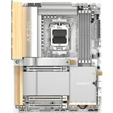 GIGABYTE X870E AERO X3D WOOD, Placa base plateado/Madera