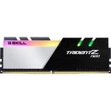 G.Skill Trident Z F4-3200C16Q-32GTZN módulo de memoria 32 GB 4 x 8 GB DDR4 3200 MHz, Memoria RAM negro/blanco, 32 GB, 4 x 8 GB, DDR4, 3200 MHz