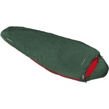 High Peak Saco de dormir momia Ultra Pak 500 ECO verde oscuro/Rojo