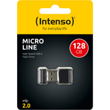 Intenso Micro Line 128 GB, Lápiz USB negro