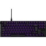 NZXT KB-1TKDE-BR teclado USB QWERTZ Alemán Negro, Teclado para gaming negro, Tenkeyless (sin zona numérica) (80 - 87%), USB, Interruptor mecánico, QWERTZ, LED, Negro