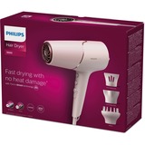 Philips BHD530/20, Secador de pelo rosa/Plateado