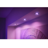 Philips Hue Foco empotrable White & Color Ambiance Centura paquete de 3, Luz de LED plateado
