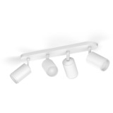 Philips Hue White & Color Ambiance Fugato 2 focos, Luz de LED blanco