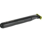 Philips OneBlade Face QP1424/10, Cortapelo para barba negro, Máquina de afeitar de láminas, Carbón vegetal, Batería, 30 min, 8 h, 0,5 W