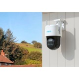 Reolink TrackMix Series W760 Torreta Cámara de seguridad IP Exterior 3840 x 2160 Pixeles Pared, Cámara de vigilancia blanco/Negro, Cámara de seguridad IP, Exterior, Inalámbrico, Google Assistant, Externo, Pared