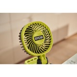 Ryobi RCF4-0, Ventilador verde/Negro