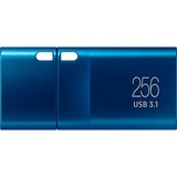 Samsung MUF-256DA unidad flash USB 256 GB USB Tipo C 3.2 Gen 1 (3.1 Gen 1) Azul, Lápiz USB azul, 256 GB, USB Tipo C, 3.2 Gen 1 (3.1 Gen 1), 400 MB/s, Tapa, Azul