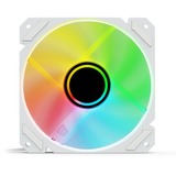 Sharkoon SHARK Mirror RGB PWM REVERSE, Ventilador blanco