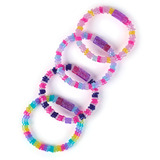 Spin Master COOL MAKER - Kit de Expansión Stack’d Heishi con Más de 1300 Cuentas y 40 Especiales para Crear 15 Pulseras - Requiere Taller Stack’d Heishi - Cuentas para Pulseras - Juguetes Niñas 7 Años +, Manualidades 