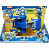 Spin Master PAW Patrol, coche patrulla de potencia aumentada Super PAW del supercachorro Chase, vehículo transformable, Vehículo de juguete PAW Patrol , coche patrulla de potencia aumentada Super PAW del supercachorro Chase, vehículo transformable, Camión, Mighty Pups, 3 año(s), Plástico, Azul, Amarillo