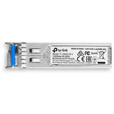 TP-Link Omada TL-SM321B red modulo transceptor Fibra óptica 1250 Mbit/s SFP Fibra óptica, 1250 Mbit/s, SFP, LC, 9/125 µm, BX