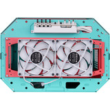 Thermaltake CA-1Z1-00MLWN-00, Cajas de torre Menta/Rojo