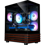 Thermaltake FTW V170 Ultra Arc B580, Gaming-PC de pizarra/Madera