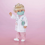 ZAPF Creation BABY born Conjunto de Doctor 43cm, Accesorios para muñecas 