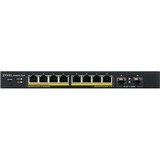 Zyxel GS1900-10HP Gestionado L2 Gigabit Ethernet (10/100/1000) Energía sobre Ethernet (PoE) Negro, Interruptor/Conmutador negro, Gestionado, L2, Gigabit Ethernet (10/100/1000), Energía sobre Ethernet (PoE), Montaje de pared