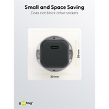goobay 65403, Cargador negro