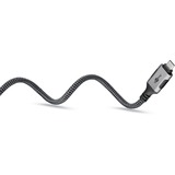 goobay 70753, Adaptador de red negro/Plateado