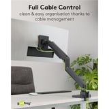 goobay 74416, Soporte de monitor negro