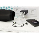 goobay cargador USB de 4 puertos (30W) negro negro