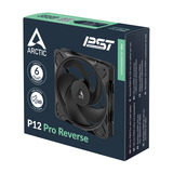 ARCTIC P12 Pro Reverse, Ventilador negro